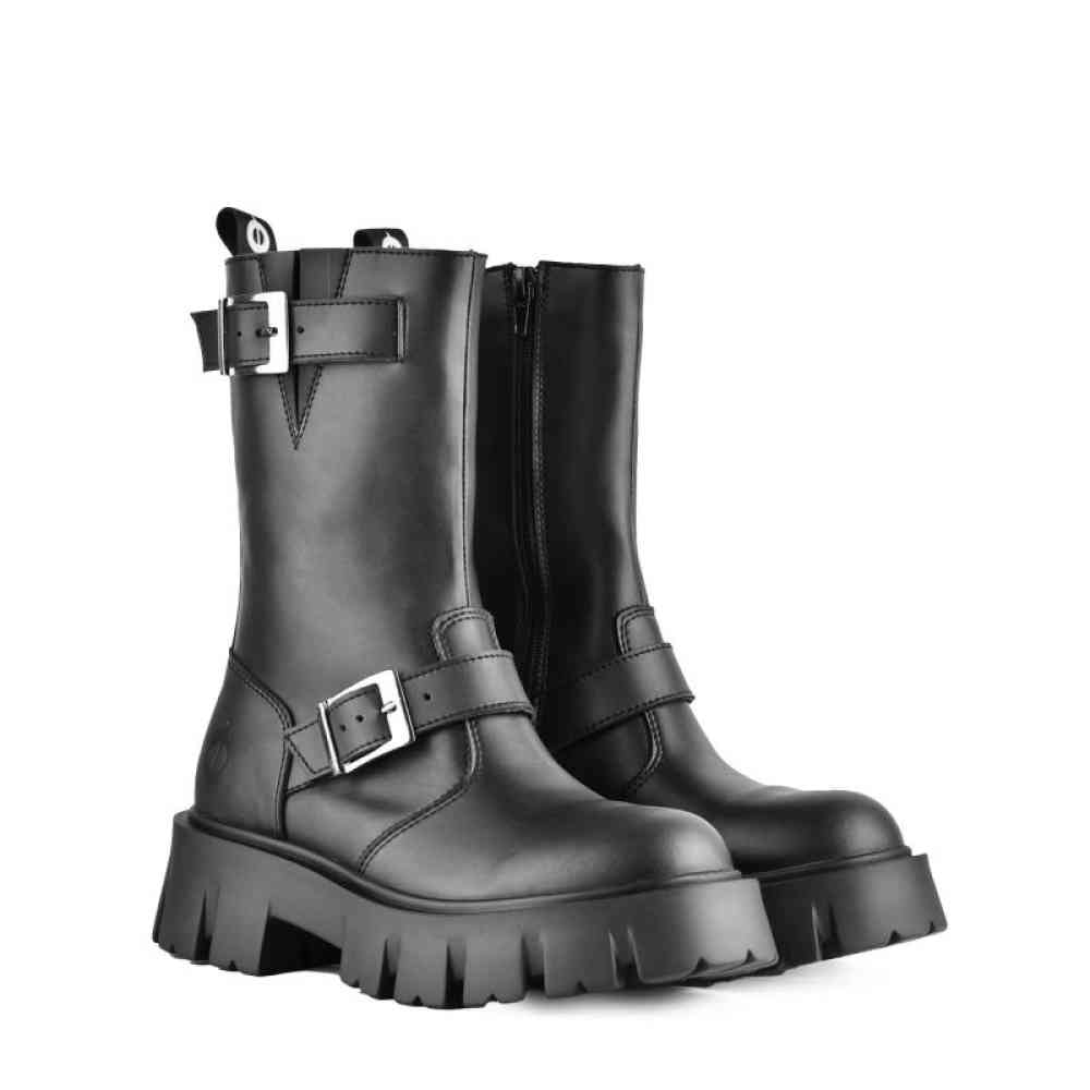 Altercore - Maria Bottes de plate-forme - Noir